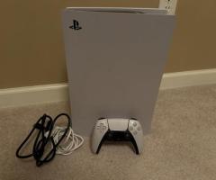 Sony PlayStation 5 Console Digital Version in White 825GB